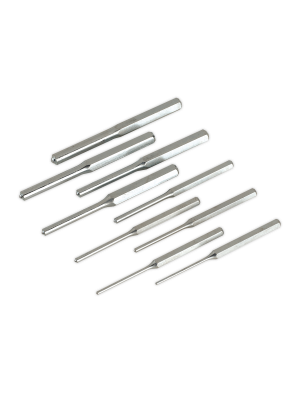 Roll Pin Punch Set 9pc 1/8-1/2" - Imperial