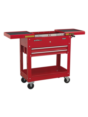 Mobile Tool & Parts Trolley - Red