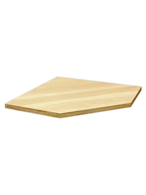 Pressed Wood Worktop for Modular Corner Cabinet 865mm