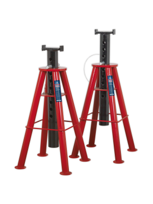 Axle Stands (Pair) 10tonne Capacity per Stand High Level