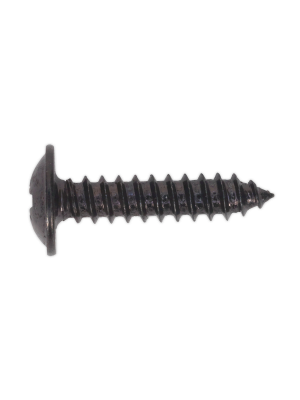 Self Tapping Screw 4.2 x 19mm Flanged Head Black Pozi Pack of 100