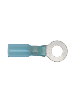 Heat Shrink Ring Terminal Ø8.4mm Blue Pack of 25