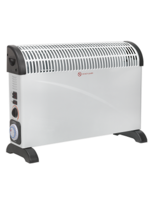 Convector Heater 2000W/230V with Turbo, Timer & Thermostat