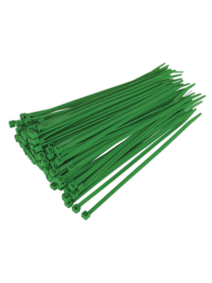 Cable Tie 200 x 4.4mm Green Pack of 100