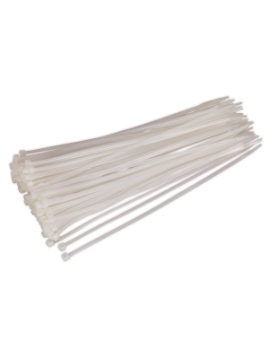Cable Tie 300 x 4.8mm White Pack of 100