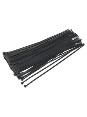 Cable Tie 300 x 4.4mm Black Pack of 100