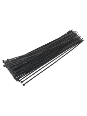 Cable Tie 380 x 4.4mm Black Pack of 100