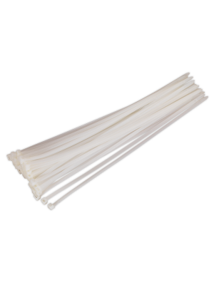 Cable Tie 450 x 7.6mm White Pack of 50