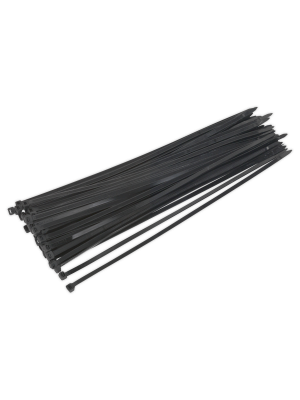 Cable Tie 450 x 7.6mm Black Pack of 50