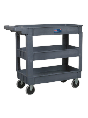 Trolley 3-Level Composite Heavy-Duty