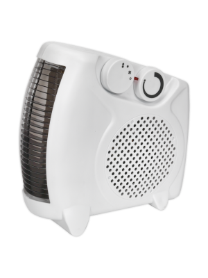 Fan Heater 2000W/230V 2 Heat Settings & Thermostat