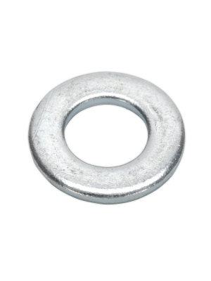 Flat Washer DIN 125 M10 x 21mm Form A Zinc Pack of 100