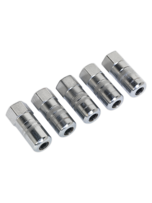 Hydraulic Connector 4-Jaw Heavy-Duty 1/8"BSP Pack of 5