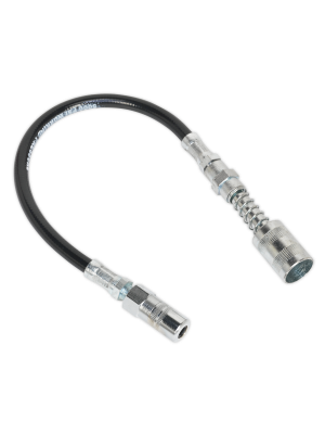 Rubber Delivery Hose with 4-Jaw Connector Flexible 300mm Quick Release Coupling