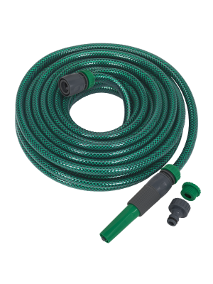 Water Hose 15m with Fittings