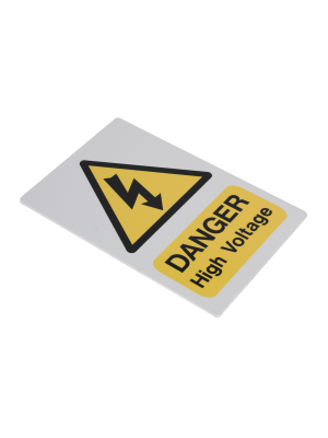High Voltage Warning Sign 200 x 300mm