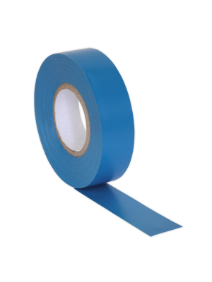 PVC Insulating Tape 19mm x 20m Blue Pack of 10