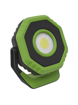 Rechargeable Pocket Floodlight with Magnet 360° 14W COB LED - Green