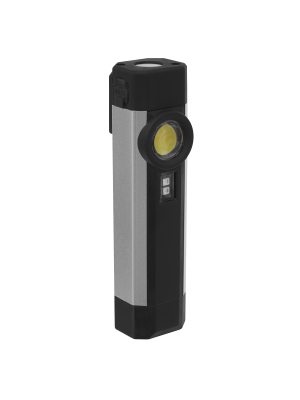 Rechargeable Aluminium Pocket Light with UV 3W COB & 1 SMD LED