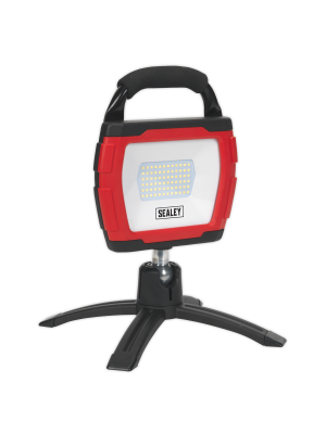 Rechargeable 360° Floodlight 36W SMD LED Portable Red Lithium-ion