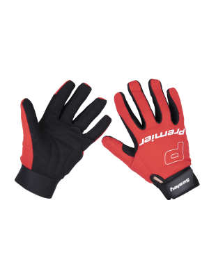 Mechanic's Gloves Padded Palm - Extra-Large Pair