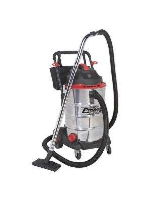 Vacuum Cleaner Wet & Dry 60L Stainless Drum 1600W/230V