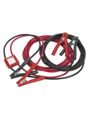 Booster Cables 7m 450A 25mm² with 12/24V Electronics Protection