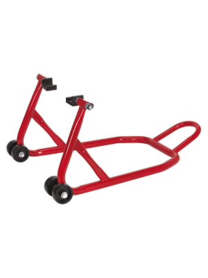 Universal Rear Wheel Stand with Rubber Supports