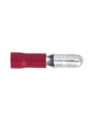 Bullet Terminal Ø4mm Male Red Pack of 100