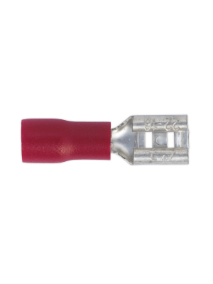 Push-On Terminal 4.8mm Female Red Pack of 100