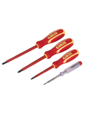Electrician's Screwdriver Set 4pc VDE Approved
