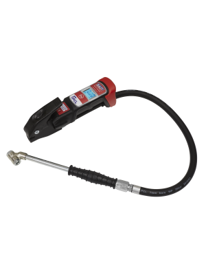 Premier Anodised Digital Tyre Inflator with Twin Push-On Connector
