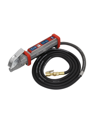 Tyre Inflator 2.7m Hose with Clip-On Connector