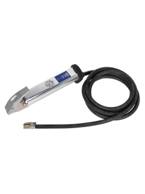 Tyre Inflator with 2.7m Hose & Clip-On Connector