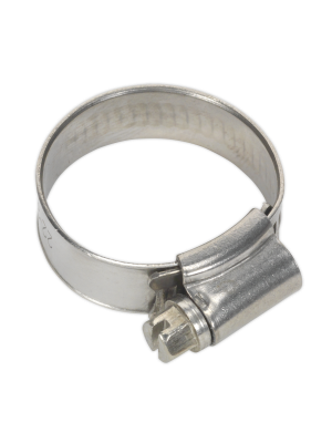 Hose Clip Stainless Steel Ø22-32mm Pack of 10