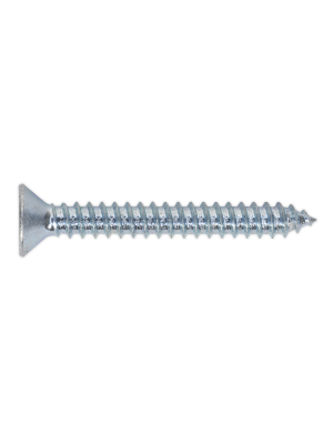 Self Tapping Screw 4.8 x 38mm Countersunk Pozi Pack of 100