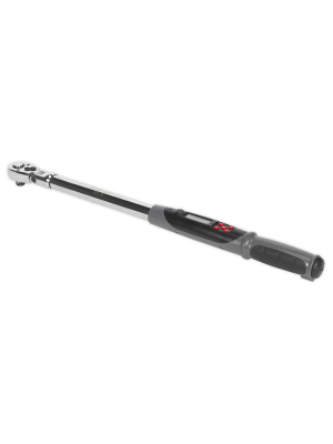 Angle Torque Wrench Flexi-Head Digital 1/2"Sq Drive 20-200Nm(14.7-147.5lb.ft)