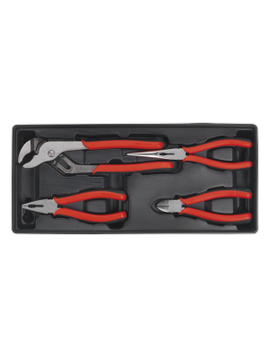 Tool Tray with Pliers Set 4pc