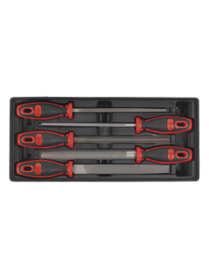 Tool Tray with Engineer’s File Set 5pc