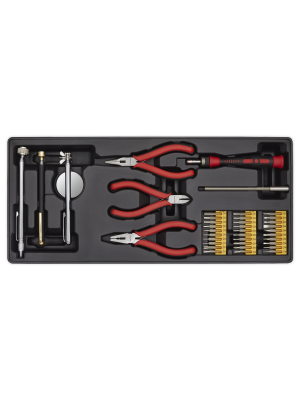 Tool Tray with Precision & Pick-Up Tool Set 38pc