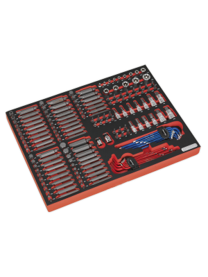 Tool Tray with Specialised Bits & Sockets 177pc