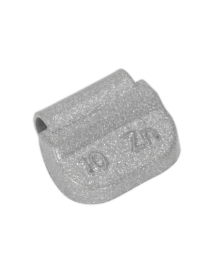 Wheel Weight 10g Hammer-On Zinc for Steel Wheels Pack of 100