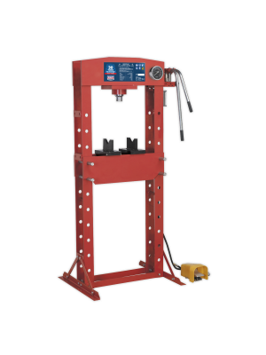 Air/Hydraulic Press 30tonne Floor Type with Foot Pedal
