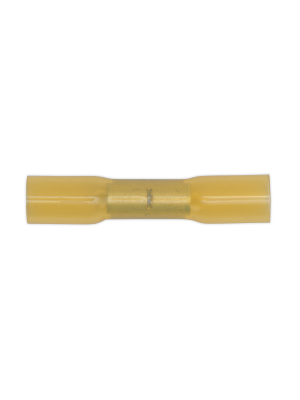 Heat Shrink Butt Connector Terminal Ø6.8mm Yellow Pack of 50