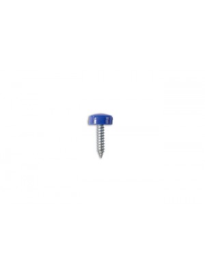 Number Plate Self-Tappers No.8 x 3/4in. Blue - Pack 100