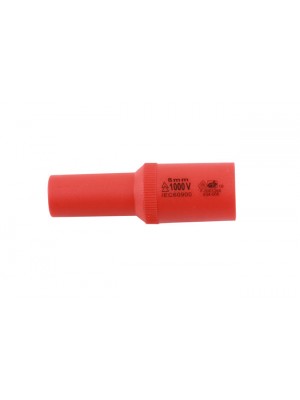 Insulated Deep Magnetic Socket 3/8"D 13mm