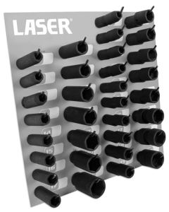 Complete Impact Socket Rack 1/2"D