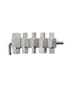 Drain Plug Key Set 5pc
