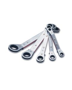Ratchet Ring Spanner Set 5pc