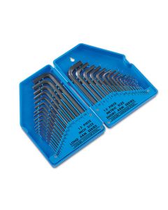 Metric & Imperial Hex Key Set 30pc